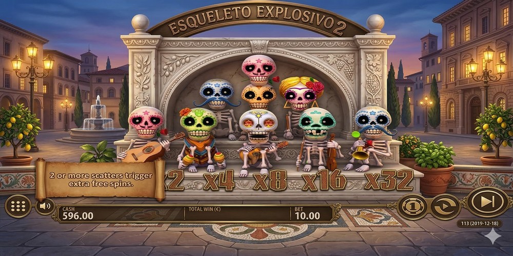 Esqueleto Explosivo 2 Bonus casinos online con Esqueleto Explosivo 2