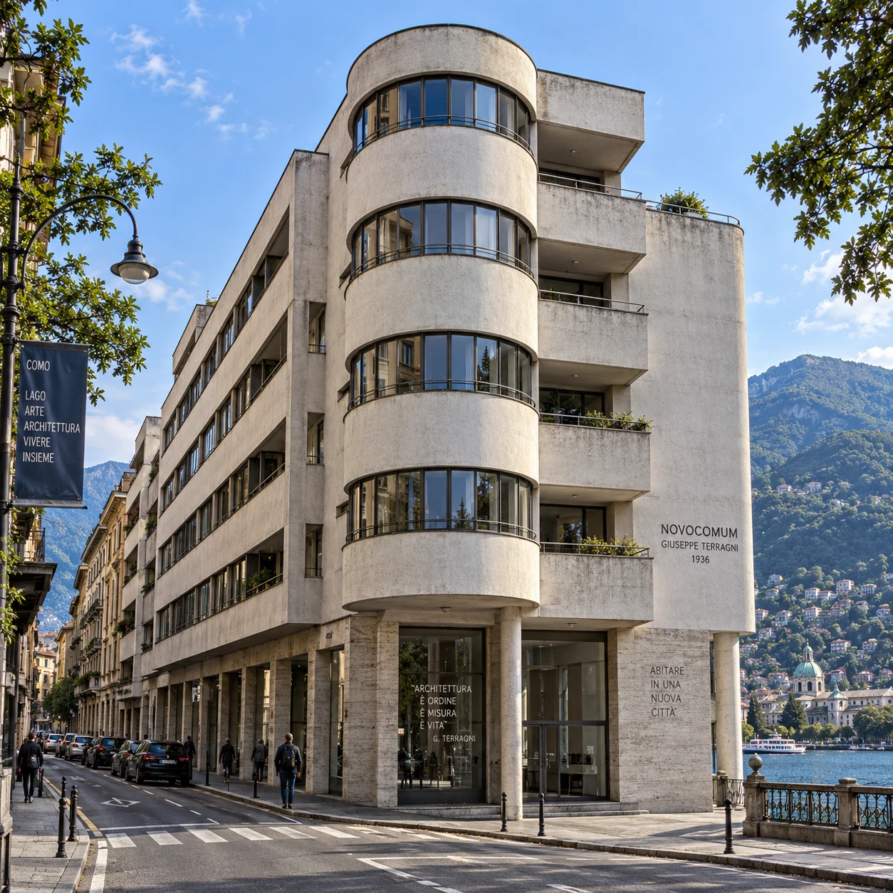 Il Novocomum: il primo edificio moderno di Como e la visione di Giuseppe Terragni